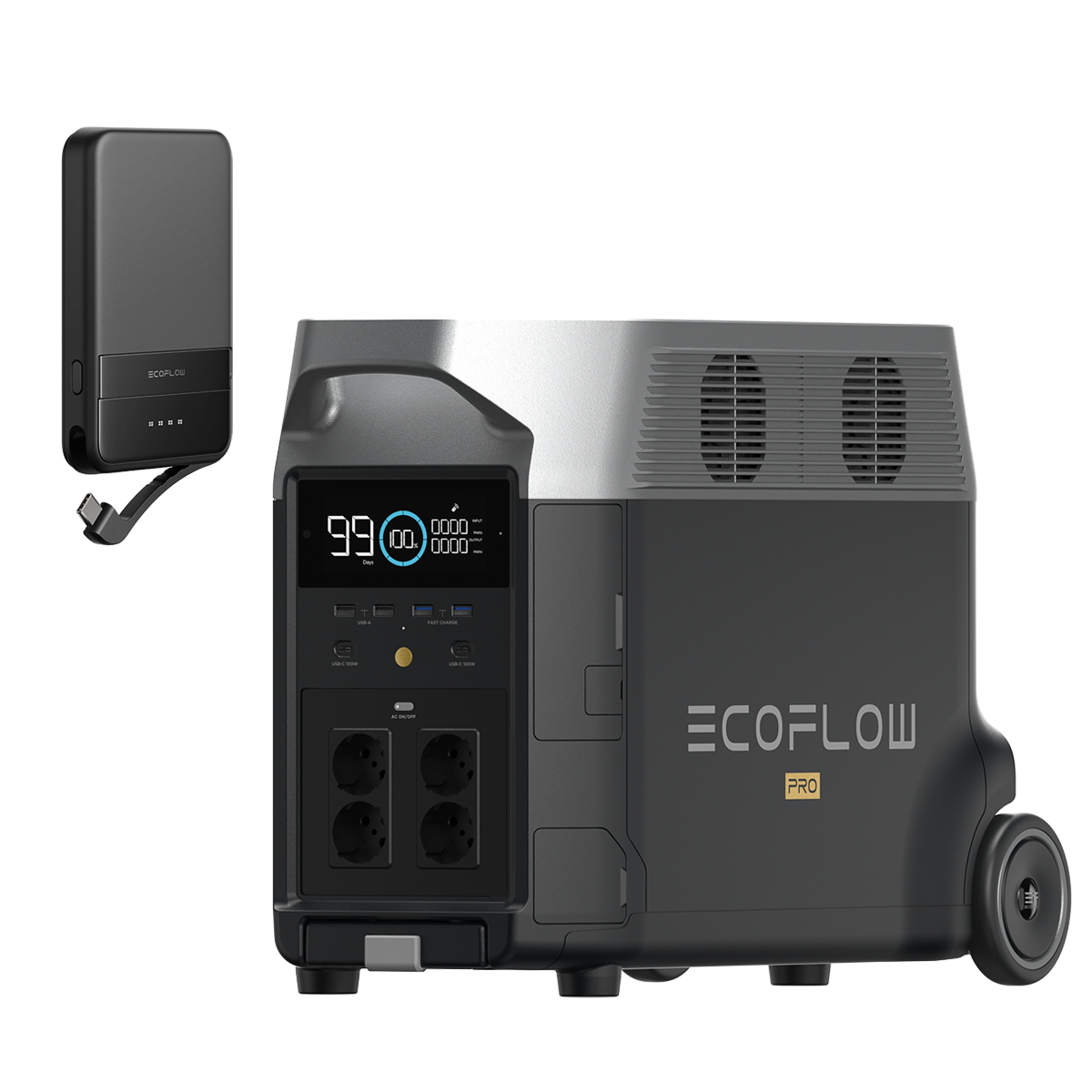 Powerstation Delta Pro mit 3600 Wh inkl. gratis Powerbank