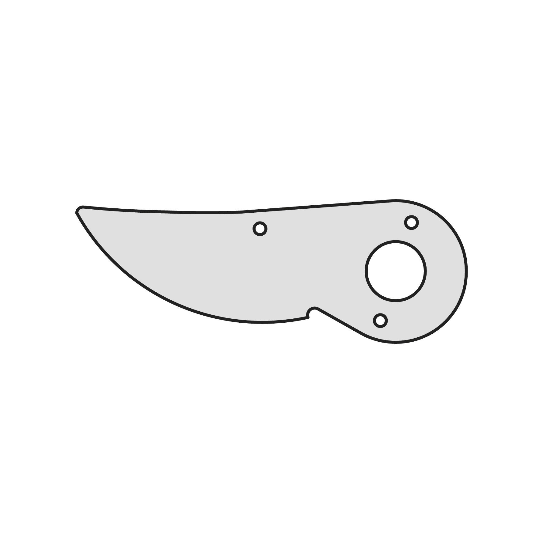 Ersatzkling 2/3 für Gartenschere Felco 2, 4 & 11