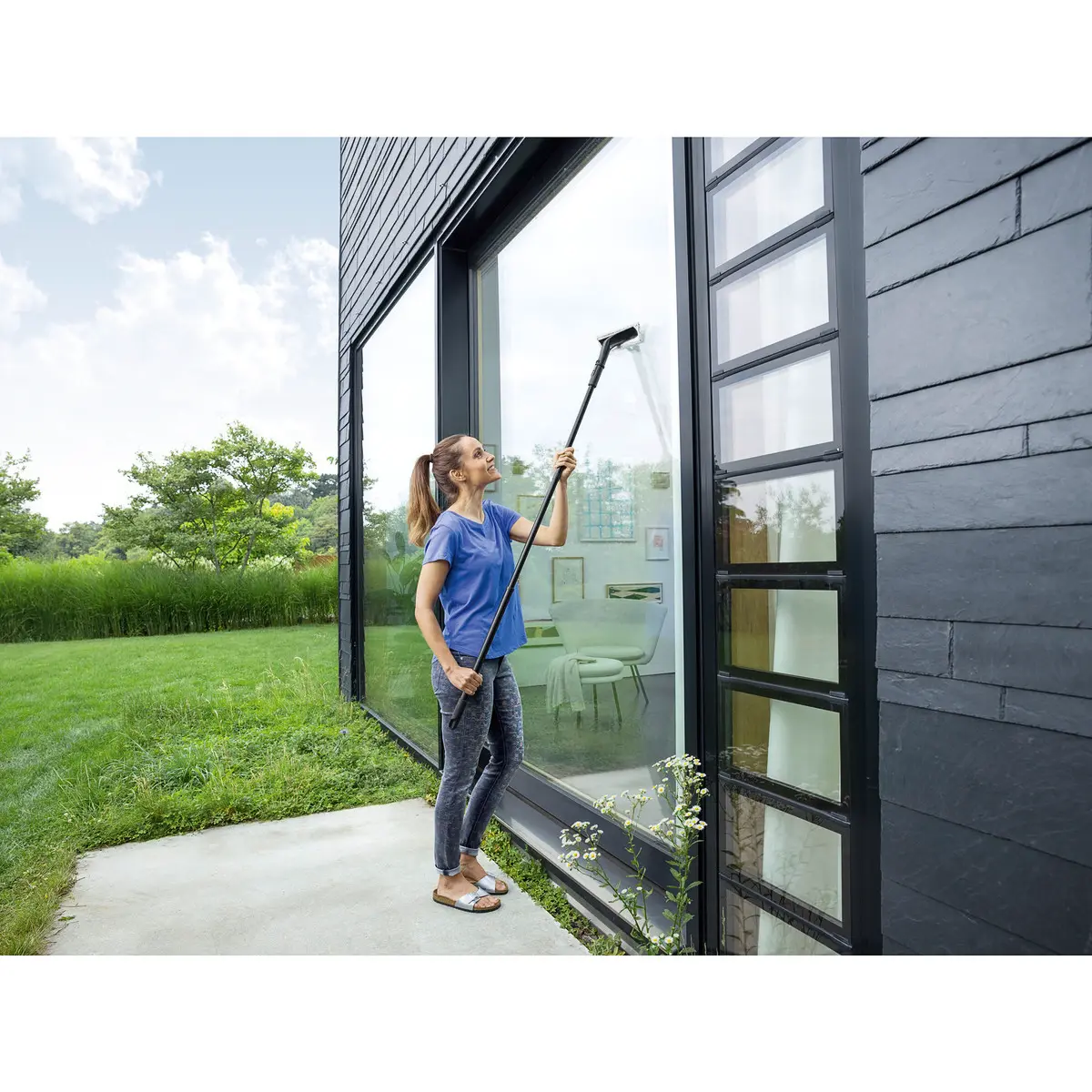 Fenstersauger WV 7 Signature Line Adv mit Reinigungsmittel & Verlängerung