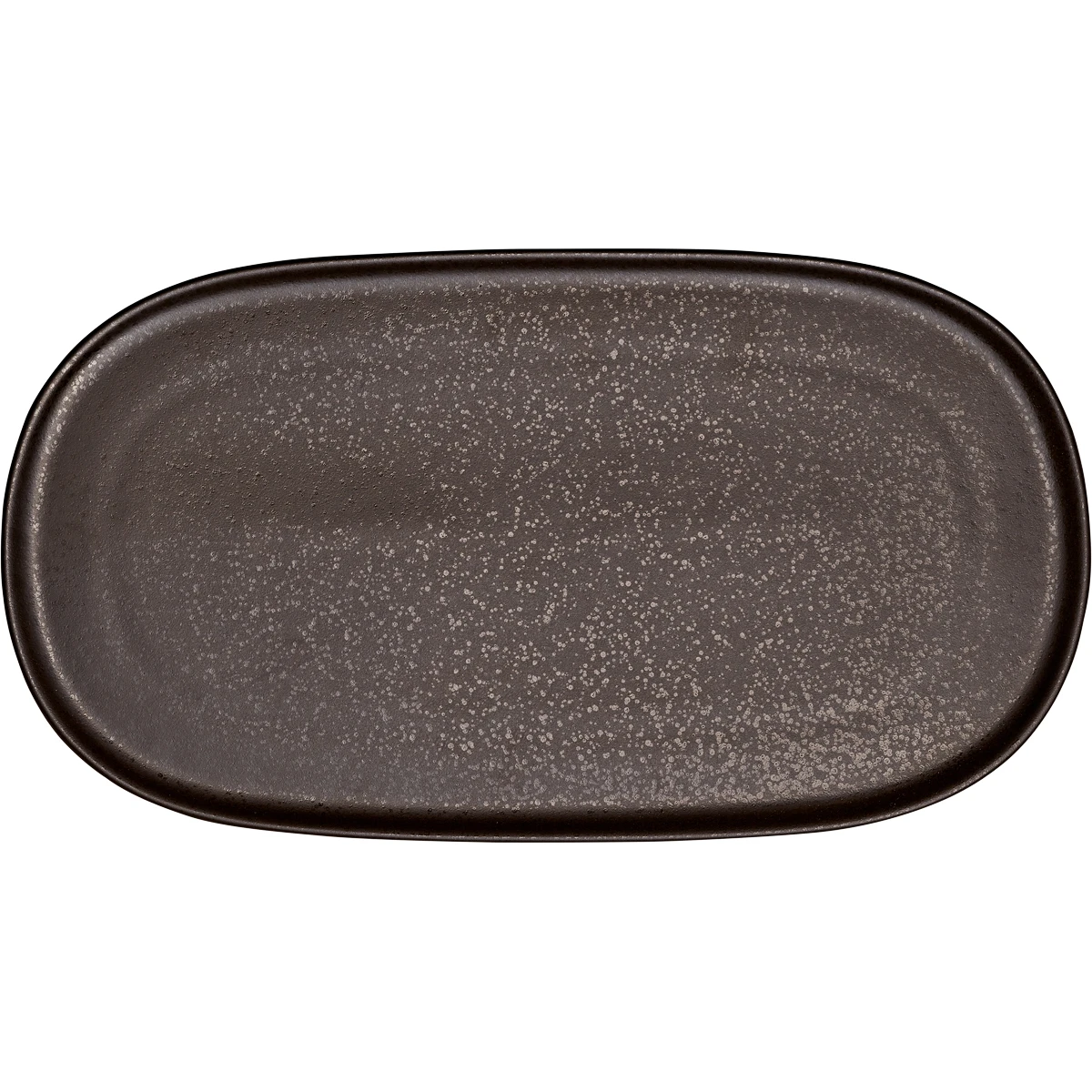 Platte flach coupe 34 cm NIVO MOKKA Platte flach coupe 34 cm NIVO MOKKA