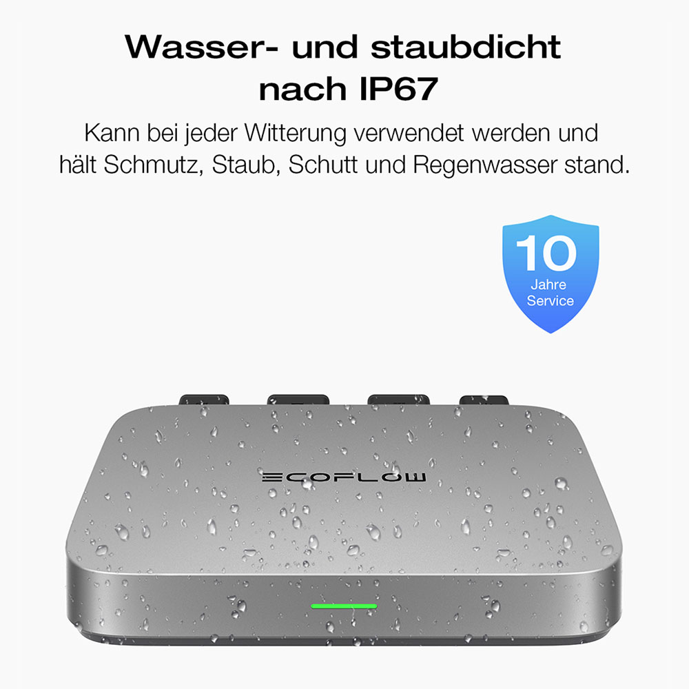 Balkonkraftwerk mit Speicher FIX 1 kWh bis 800 W