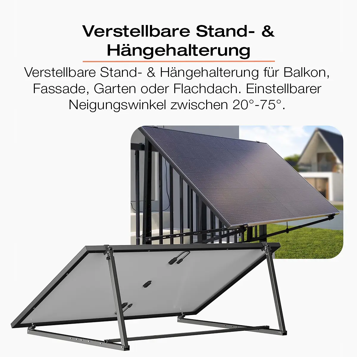 Balkonkraftwerk VARIO bis 800 W