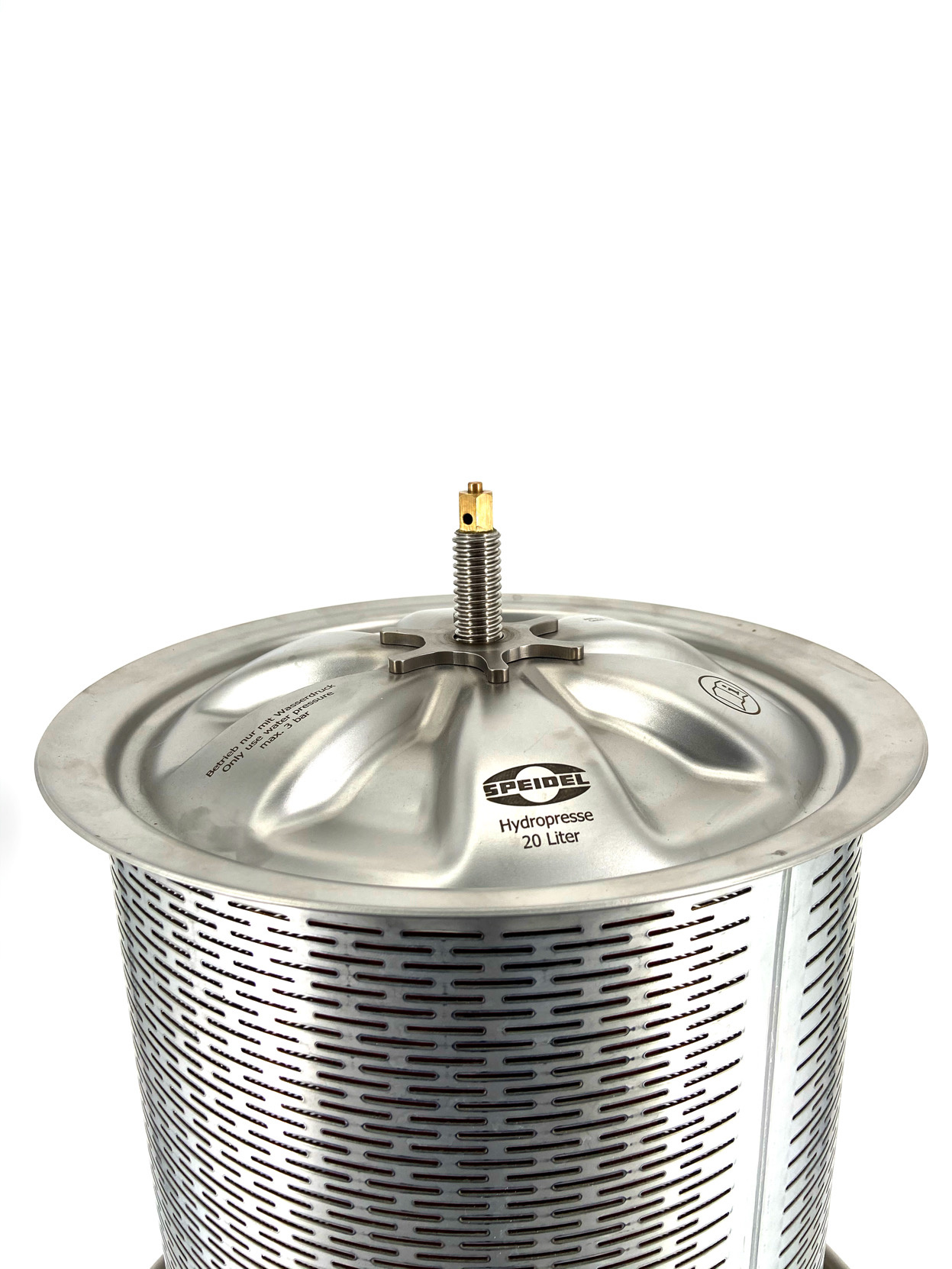 Hydropresse Edelstahl 20 liter Hydropresse Edelstahl 20 liter